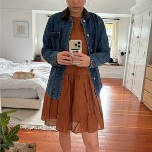 NWT DISSH Joie Linen Dress, Spice